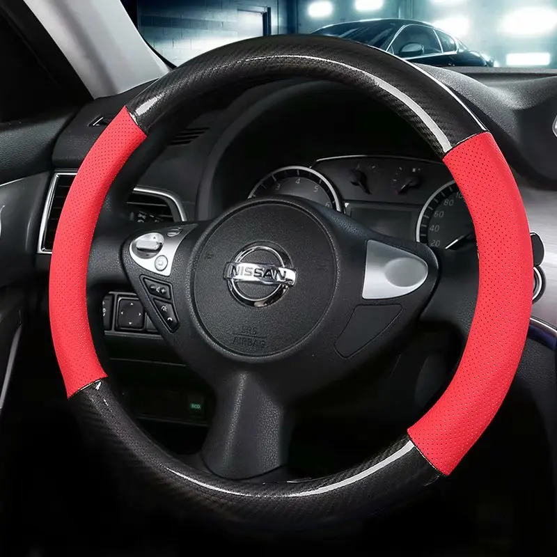 Car Steering wheels Cover 38cm 15" for Nissan Altima Teana Cima Dayz