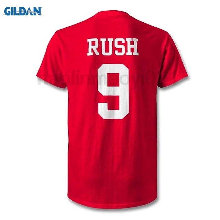Футболка GILDAN Ian Rush Liverpool Legend Hero | Мужская одежда