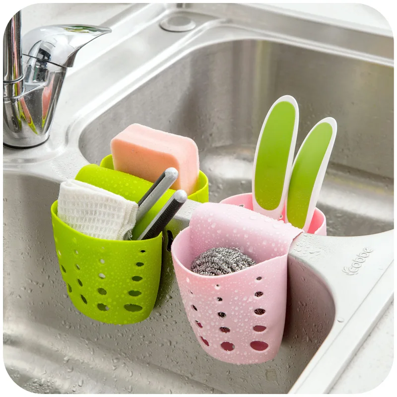 Buy Creative kitchen sink sponge brush hollow Drain