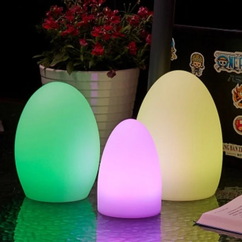 

Nordic Modern Night Lights LED Table Lamps Charging Illuminated Egg Shape Hotel Room Lamp Ideas Usb Led Reading Lamp Book Light