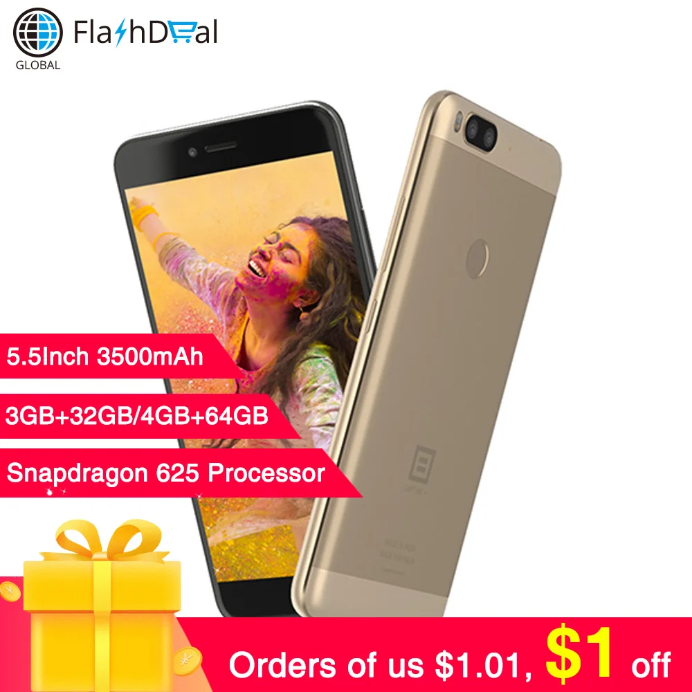 

BILLION CAPTURE PLUS Octa Core Snapdragon 625 FHD Screen Touch ID mobile phone Android 7.1 3500mAh 3G FDD LTE Smartphone