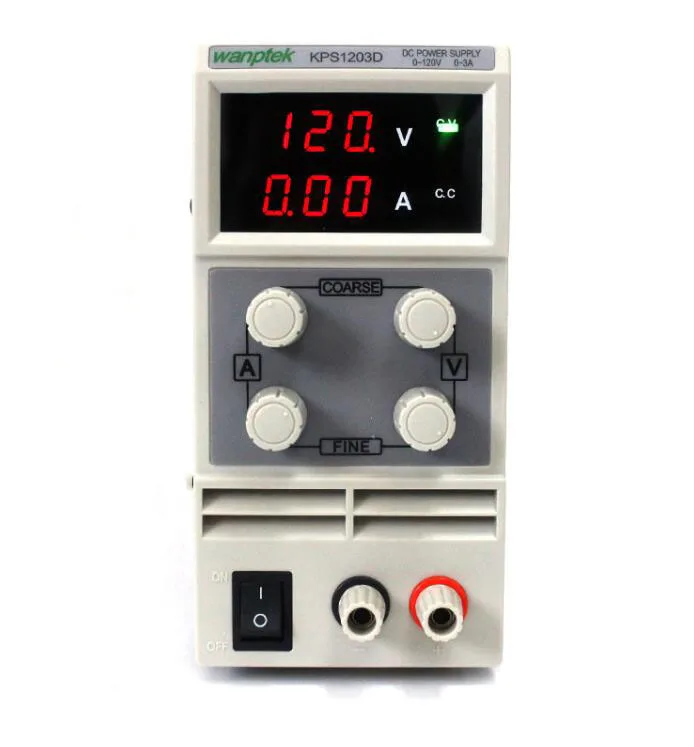 

KPS1203D Adjustable Mini Switch DC Power Supply Output 0-120V 0-3A AC110-220V