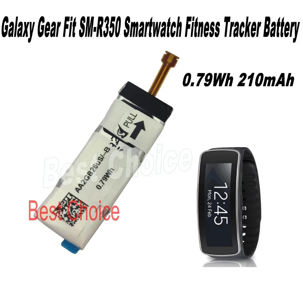 Оригинальные Смарт часы с внутренним аккумулятором 210 мАч 0.79Wh для Samsung Galaxy Gear Fit SM