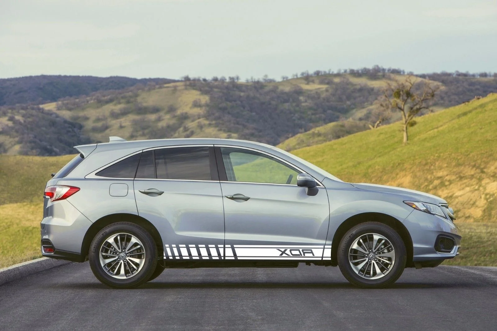 Для x2/устанавливает множество Цвет Графика Acura MDX символ гоночный автомобиль