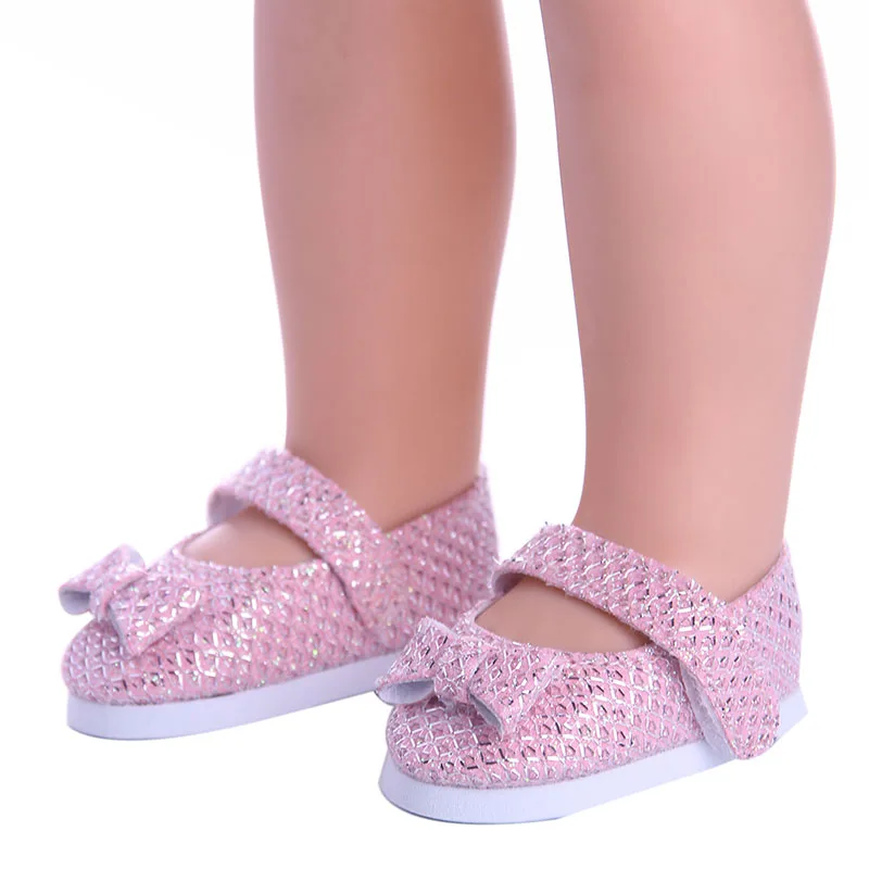 LUCKDOLL модная обувь для 14,5 дюймовых кукол Wellie Wishers аксессуары для одежды, игрушки для девочек, поколение, подарок на день рождения