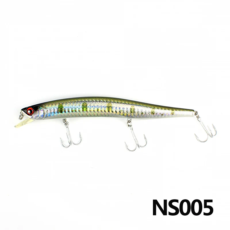NOEBY NBL9142 тонкий гольян жесткая приманка для рыбалки воблеры peche leurre 150 мм 23 г плавающая для морской ловли басов - Цвет: NS-005