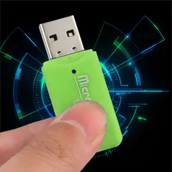 Высокая Скорость Mini USB 2,0 Micro SD TF T-Flash устройство для чтения карт памяти Адаптер для чтения карт адаптер Горячий ридер адаптер для Micro SD