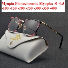 Кошачьи солнцезащитные очки, фотохромные очки для близорукости, очки для женщин, компьютерная оптическая оправа для очков NX