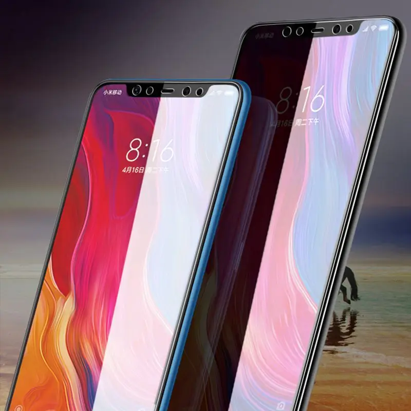 Закаленное стекло с полным покрытием для Xiaomi 8 8E Explorer Redmi 6 Pro mi A2 Lite 6A защитная