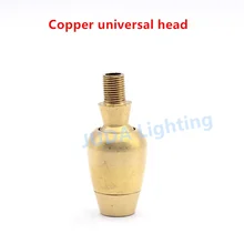 M10 нитки в комплект поставки входит адаптер Чистая медь Универсальная головка поворота 360 градусов медными переходниками, обтянутый тканью для Люстра Потолочный светильник в виде роз база