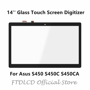 

FTDLCD 14" Replace Laptop Glass Touch Screen Digitizer For Asus S450 S450C S450CA JA-DA5418RA 1319