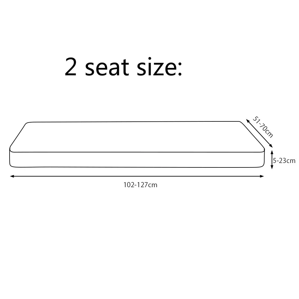1-3 сиденья Водонепроницаемый эластичный диван Подушка Чехол диване Чехол протектор домашний декор Удобный мягкий пыленепроницаемый без подушки