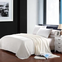 Flannel Solid Pure color Blanket Bedspreads throw for Bed travel twin full queen king blankets sofa plane home travel bedding
