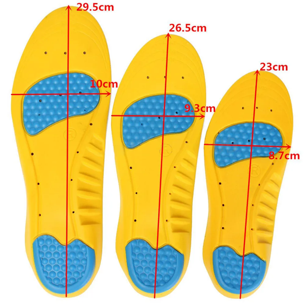 1 пара, ортопедические стельки для плоскостопия 26,5 см, для ухода за ногами, для подошвенного фасциита, для снятия боли в пятке, спортивные стельки, амортизирующие стельки