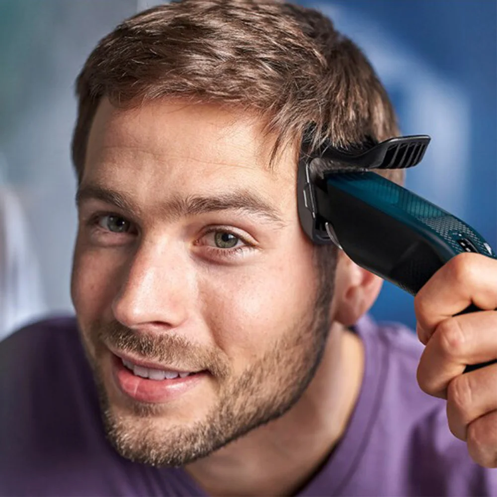 Philips Hairclipper series 3000 машинка для стрижки волос с лезвиями из нержавеющей стали, 13 настроек длины, проводное использование HC3505/15