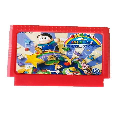 

Rainbow Islands 60 Pins Game Cartridge for 8 Bit Game Console Drop Shipping