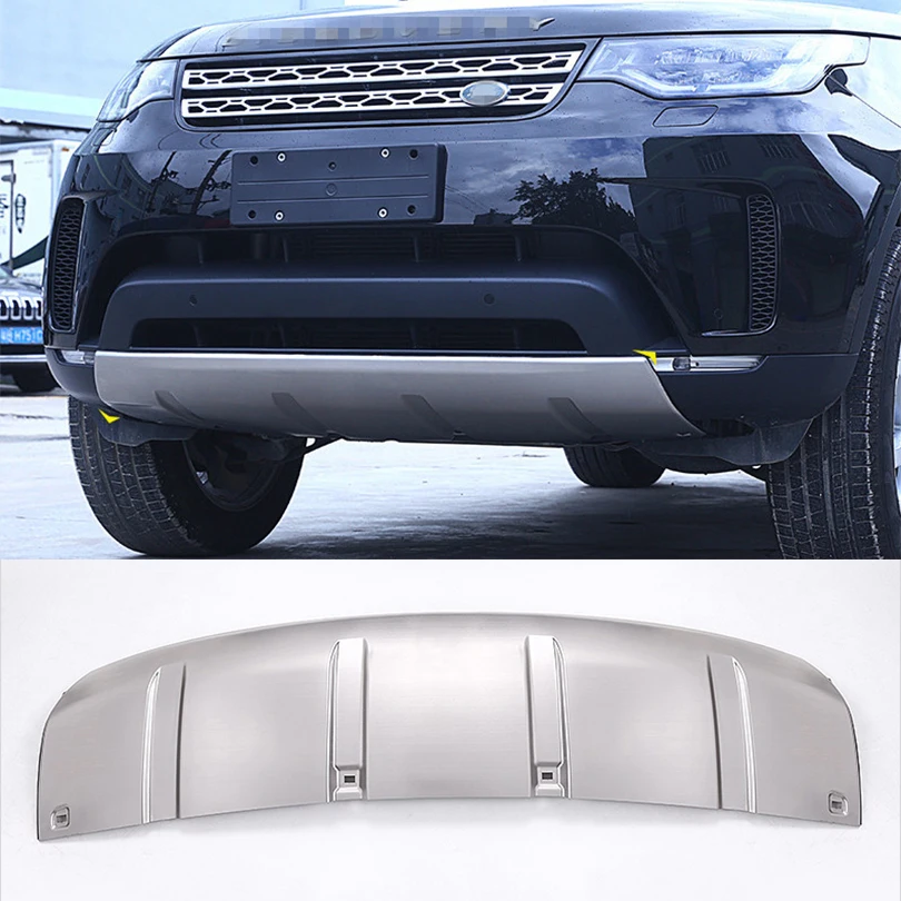 

304 Stainless Steel Car Front Bumper Protector Guard Skid Plate For Land Rover Discovery 5 LR5 2017 2018