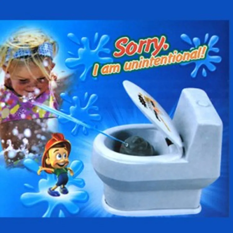 2017 Strange new Tricky toilet seat whole person Funny spoof vent