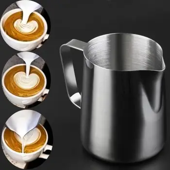 

150ml Kitchen Stainless Steel Milk Frothing Jug Espresso Coffee Pitcher Barista Craft Coffee Latte Milk Frothing Jug Pitcher