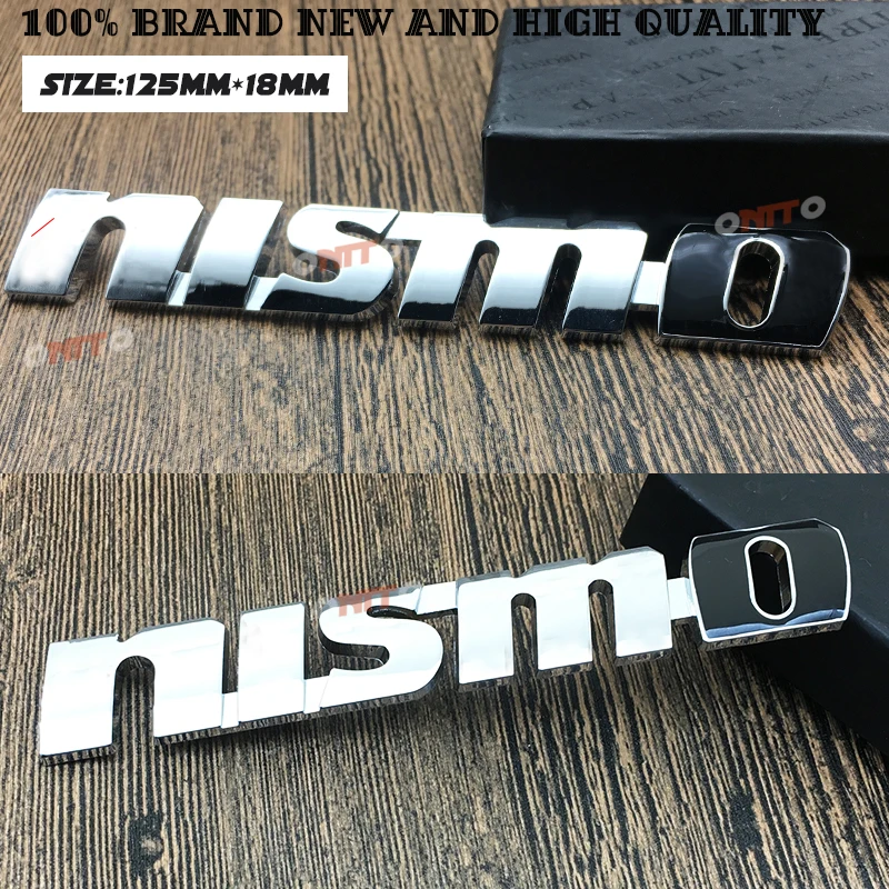 

1PC 3D Metal Emblems Badges Car Stickers For Nissan Nismo Tiida Teana Skyline Juke X-trail Almera for Infiniti Q50 QX50 Q50L Q70