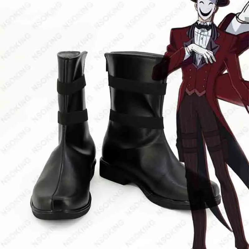 

New Black Bullet Cosplay Shoes Anime patry Boots Tailor Made