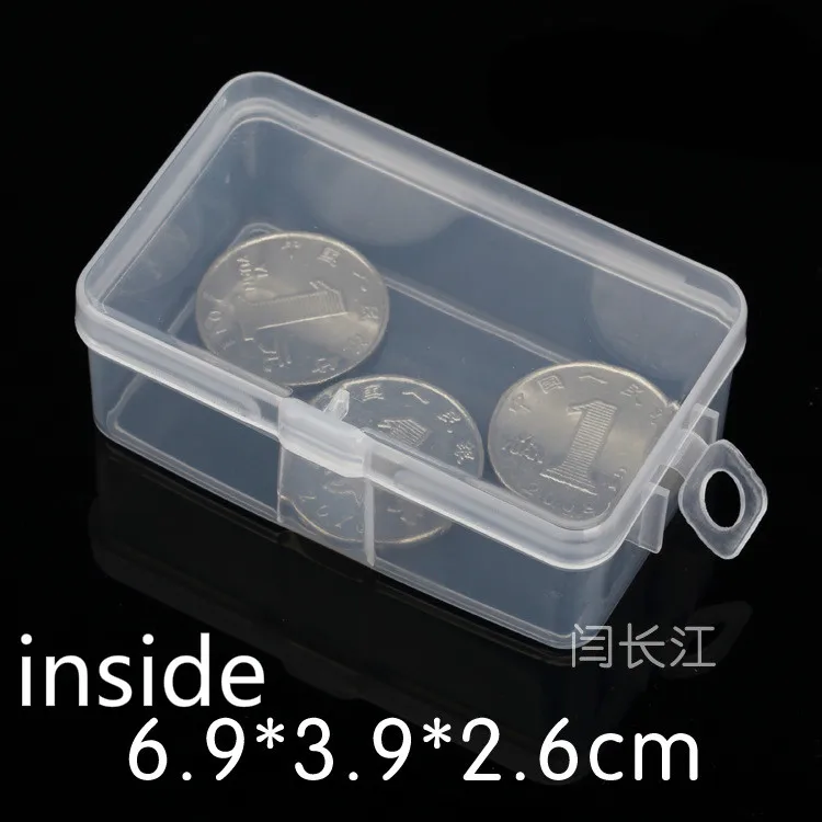 R333 Wholesale Rectangle High Transparent Plastic Box Containing Box