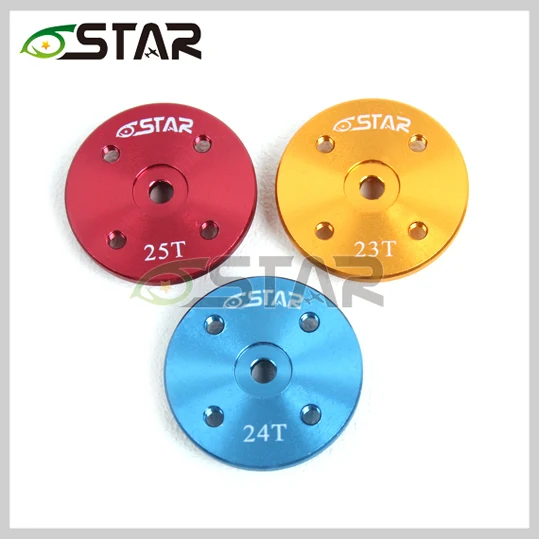 

Free Shipping 6STARHOBBY CNC Aluminum Alloy 25T Futaba/ 24T Hitec/ 23T JR Servo Plate SP001