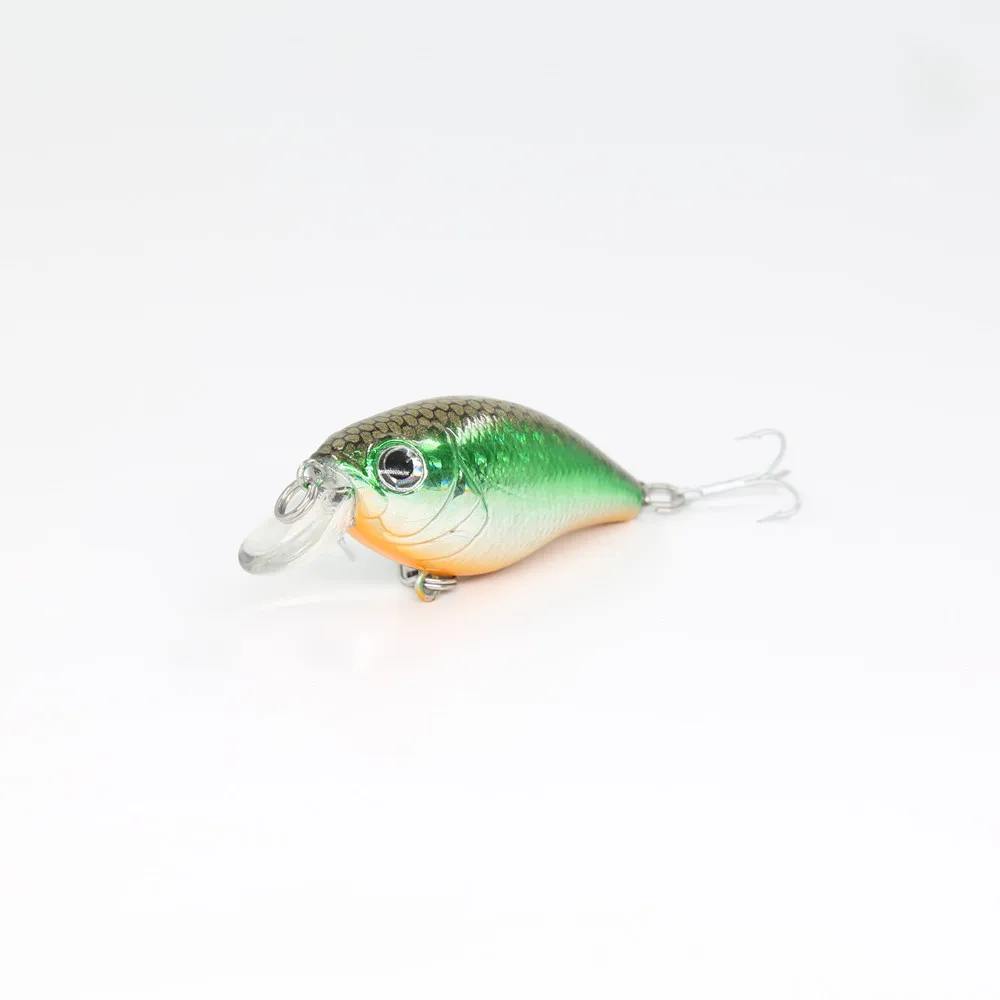 Le Fish 45 мм 7 г кренкбейт рыболовная приманка Кривошип искусственный Жесткий наживка Topwater воблер-Минноу для рыбалки Япония с vmc крючком