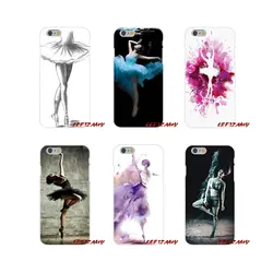 Аксессуары для телефона Чехлы балерина Танцы для iPhone X XR XS MAX 4 4S 5 5S 5C SE 6 6 S 7 8 плюс