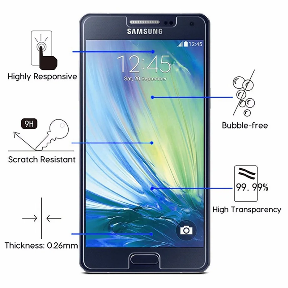 Screen Protector For Samsung Galaxy j7 2017 Tempered Glass 9H Scratch Proof Protective Glass For j5 pro j2 j7 Prime j3 2016 j510 (5)