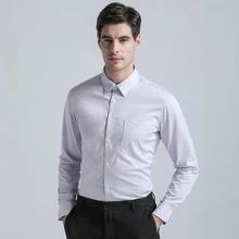 Корейский стиль Мужские обычные рубашки хлопчатобумажные мужская с длинным рукавом рубашки повседневные мужские деловые костюмы рубашки