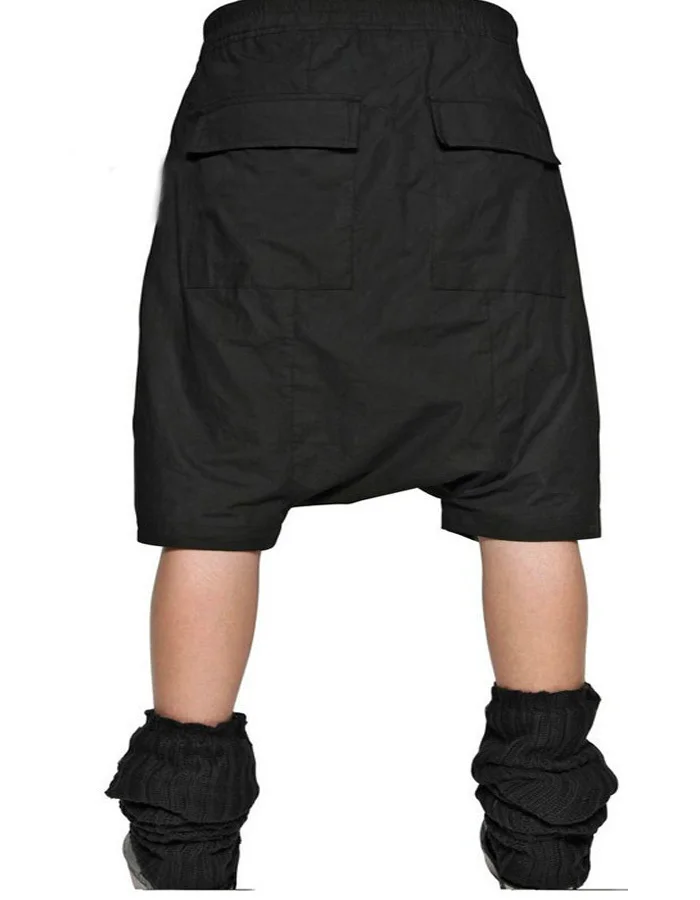 

27-44 ! Fashion male 2016 men's clothing personality casual loose shorts male plus size stage singer costumes trousers