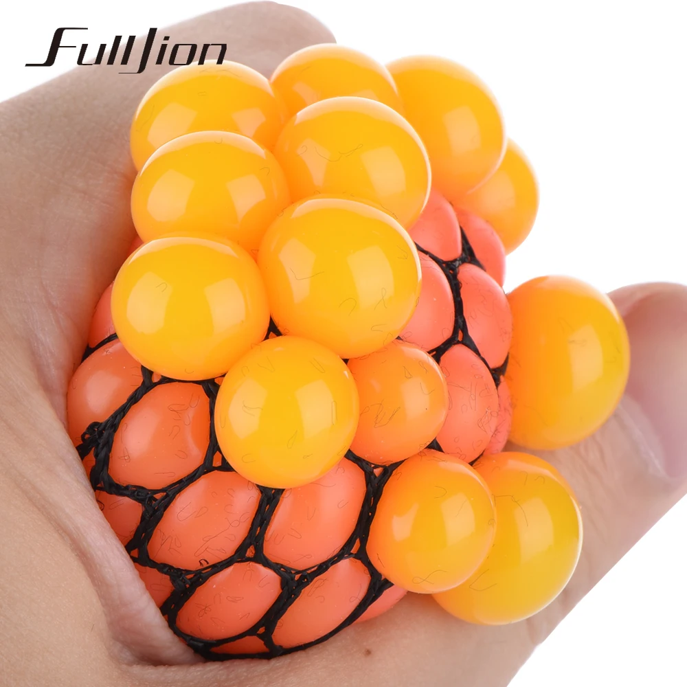 Fulljion متعة الترفيه الإجهاد الإغاثة اللعب العنب الكرة lizun الوجه المخلص هفوة النكات العملية ضغط أداة الوحل