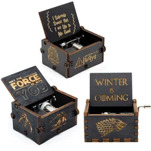 Новая Черная музыкальная шкатулка Zelda Star Wars с днем рождения, замок в небе, ручная работа, музыкальная тема, подарки на день рождения