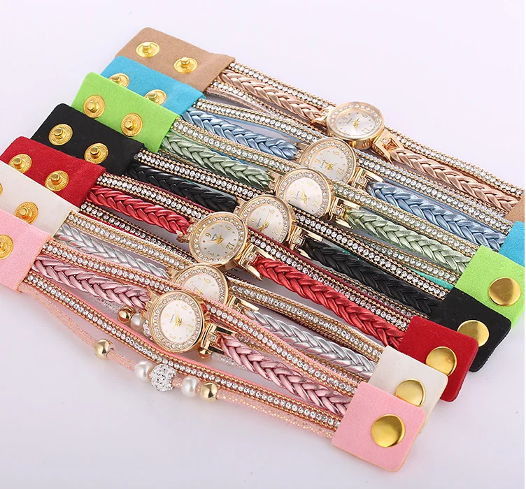 

High Quality Beautiful Fashion Women Bracelet Watch Ladies Watch Casual Round Quartz Wrist Bracelet Watch For Women Clock