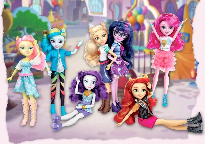 Новые игрушки Радуга тире Сумерки ПВХ фигурки Классический Стиль Коллекция куклы женские рождественские подарки