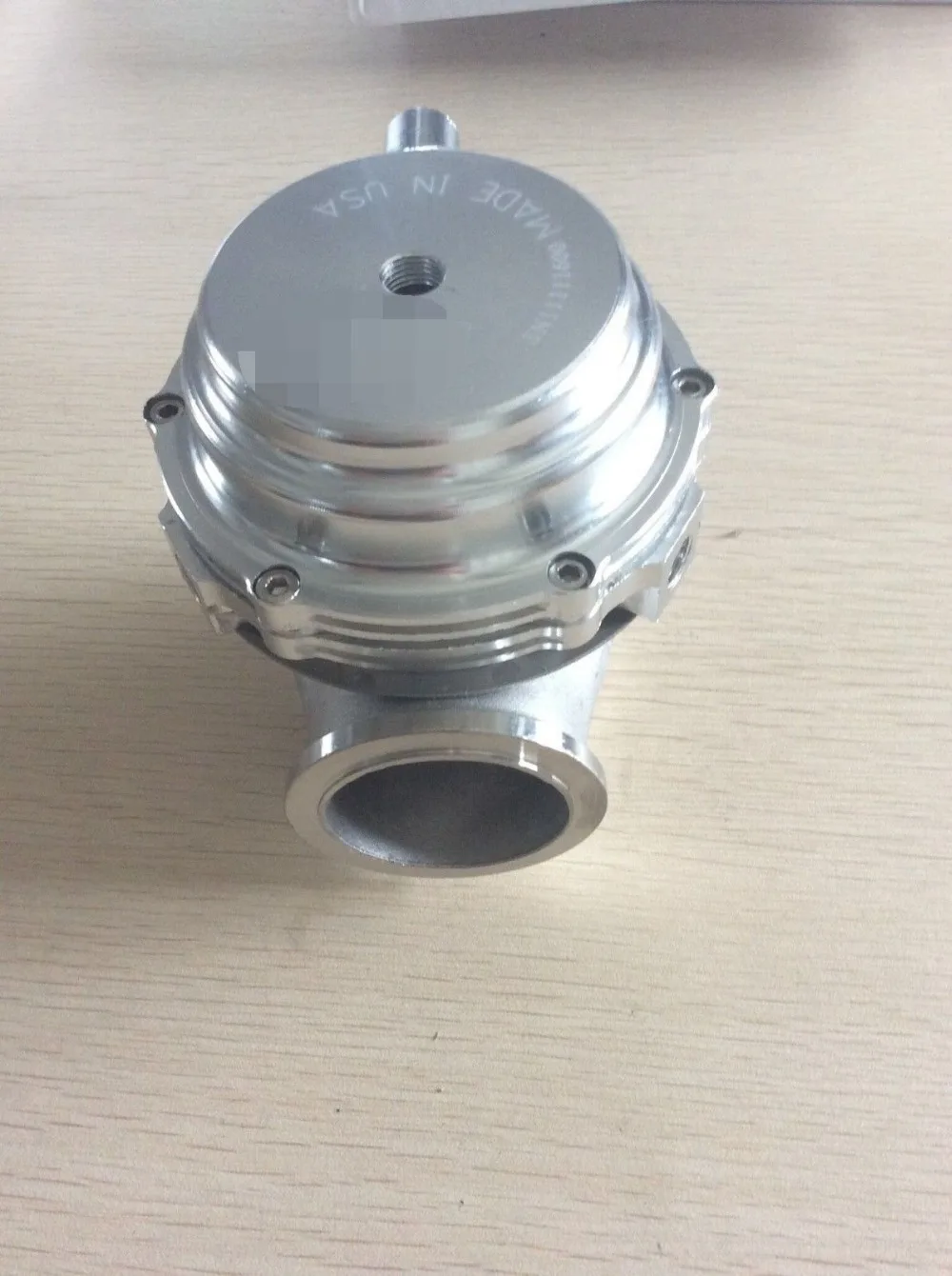 BOV 44 мм Wastegate с vband фланцы V44 серебристого цвета Т-болеет