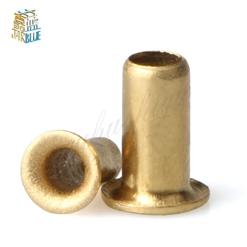 

100Pcs M2*3/4/5/6/8/10 GB876 Tubular Rivets Double-sided Circuit Board PCB Nails Copper Hollow Rivet Nuts HW036