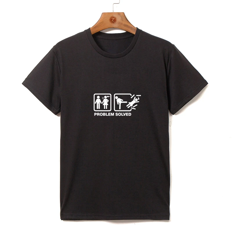 

JUNGLE ZONE plus size O-Neck short-sleeved funny t-shirt personality Single dog t shirt design mens t shirts 2017 NEW TA042
