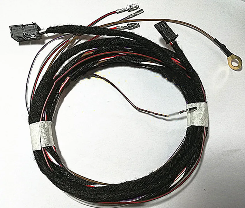 

For the VW Golf 7 MK7 RLINE Passat B8L CC Touran L Tiguan L MQB platform rainfall sensor harness +Anti glare wire harness