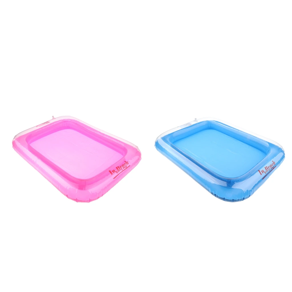 Inflatable Motion Sand Tray Toy Accessory for Kids Indoor Outdoor Sand Play Toy