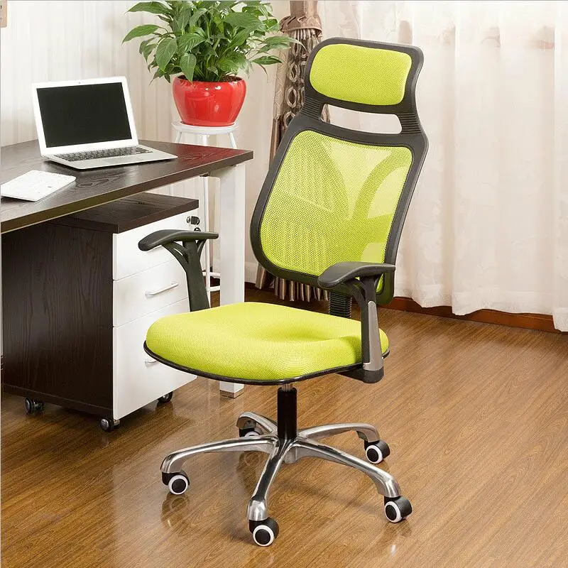 Эргономичный роскошный офисный стул откидной поворотный игровой компьютерный стул сетка лежа лифтинг Регулируемый bureaustoel эргономичный - Цвет: A