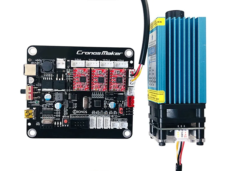 Модернизированный DIY фрезерный станок с ЧПУ 3018 PRO 500 MW/2500 MW/5500 MW 15 W CNC лазерный гравер с GRBL программным обеспечением