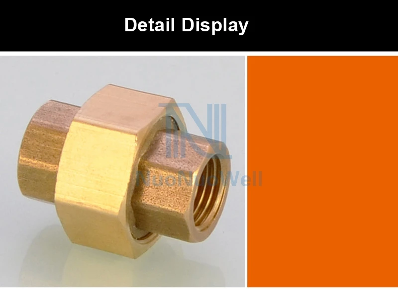 NuoNuoWell 2 шт латунная Соединительная муфта соединения труб 1/" 1/4" 3/" BSP Женская сантехника ровного диаметра Coppers Joint
