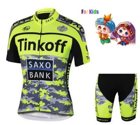 

ROCK 2018 Children Cycling Jersey Set Mountain Bike Cycling Clothing Kids Bicycle Short Sleeve boys girls Cycling Jersey Suit
