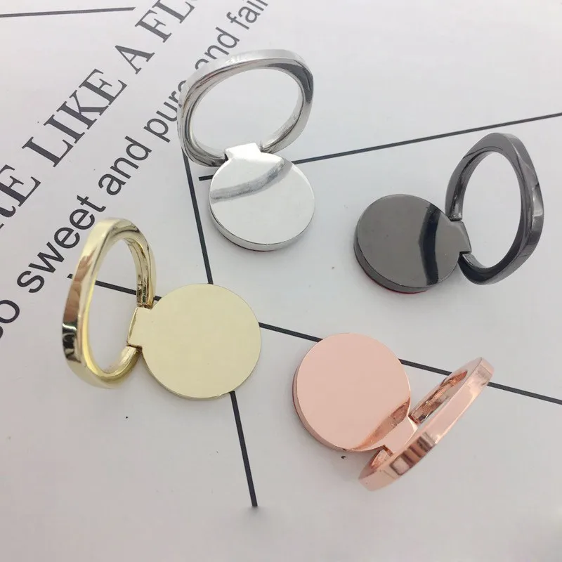 universal 360 degree rotation finger ring holder