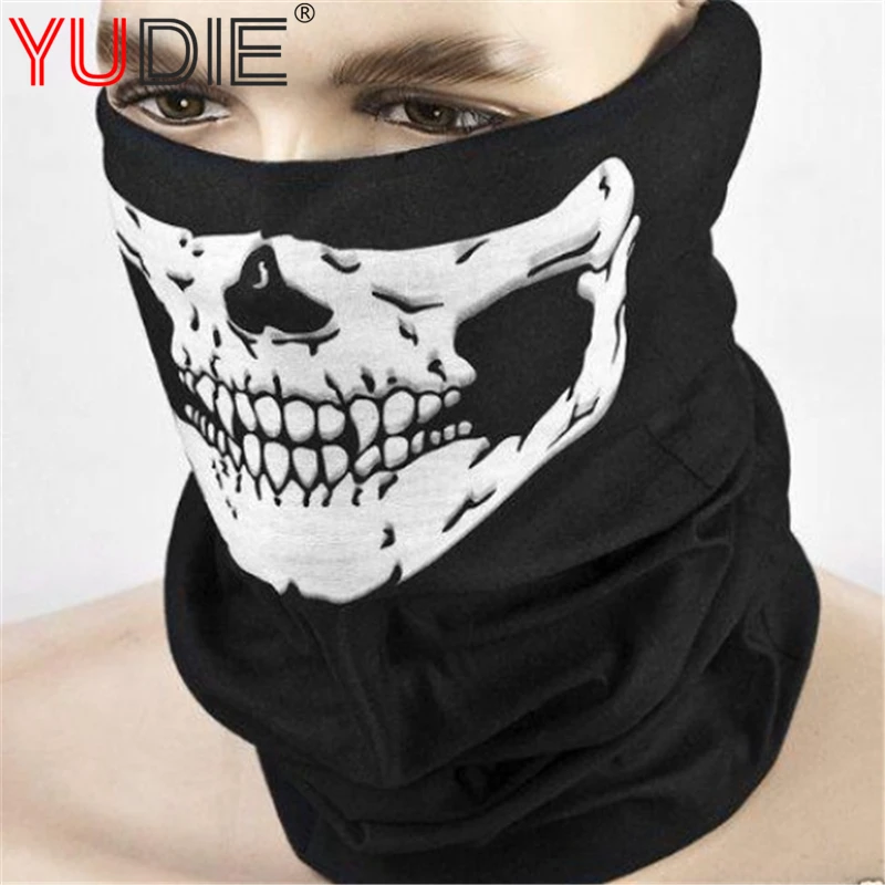 

1pcs Skull Bandana Fishing Tool Bike Motorcycle Neck Face Head Bands Hallowmas Summer Mask Paintball Men's Cool Mouthmuffle