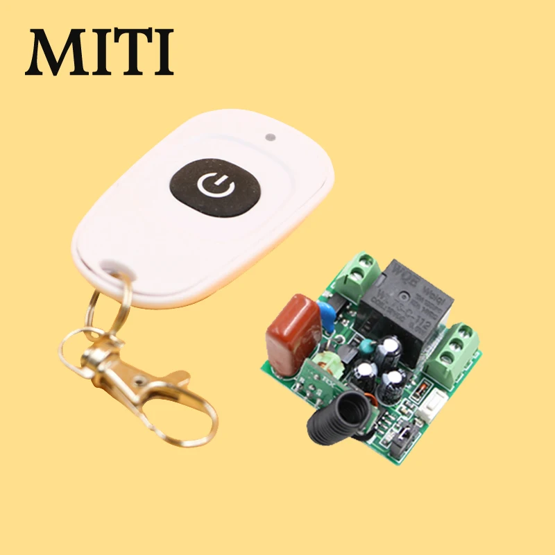 

Special Price New Style Remote Control AC200V Mini 10A 1CH RF Wireless Remote Control Switch Top