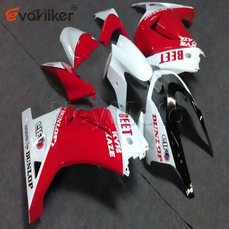 Custom motorcycle fairing for ZX250R EX250 2008 2009 2010 2012 motorcycle panels order+njection mold ABS red white H2 Custom motorcycle fairing for ZX250R EX250 2008 2009 2010 2012 motorcycle panels order+njection mold ABS red white H2