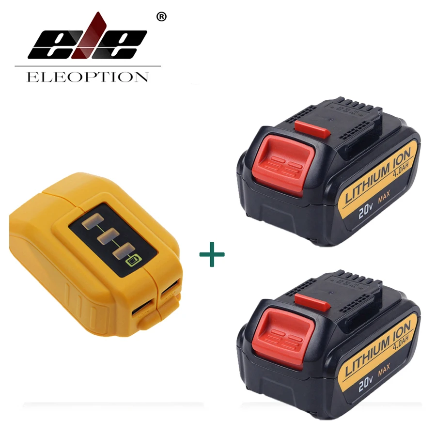 

ELEOPTION 2 PCS 20V